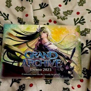 Grand archive Demo 2023. 2 decks ready to play